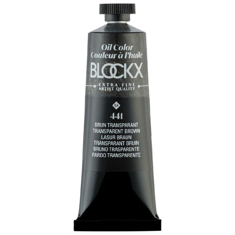 BLOCKX Oil Tube 35ml S4 441 Transparent Brown