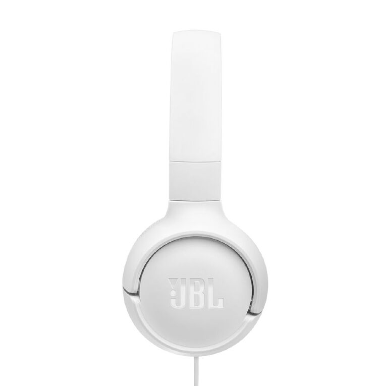 JBL Tune 520C USB-C Wired On-Ear Headphones White