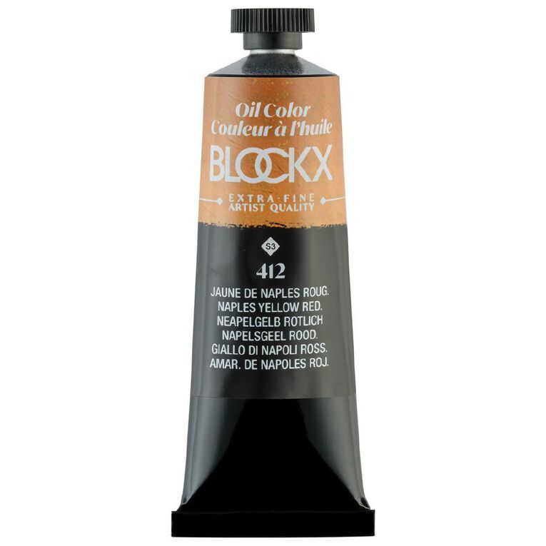 BLOCKX Oil Tube 35ml S3 412 Naples Reddish Yellow