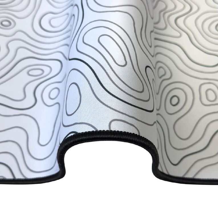 Playmax Topography X2 Mouse Mat White