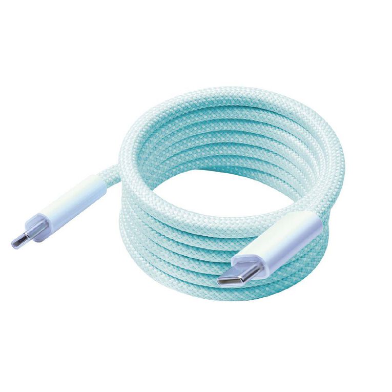 Tech.Inc USB C To C 1m Magnetic Cable TICCMAGN Green