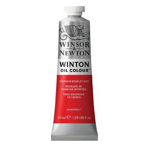 Winsor & Newton Winton Oil Cad Scarlet Hue 37ml