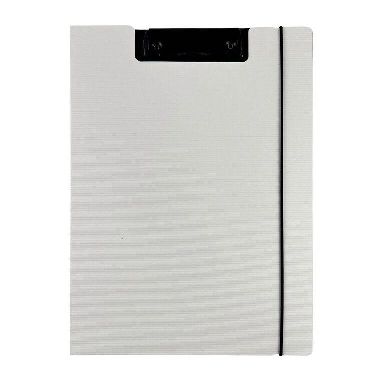 WS Deluxe Pp Clipboard Folder White