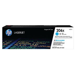 HP Toner 206X Cyan 2450 Pages