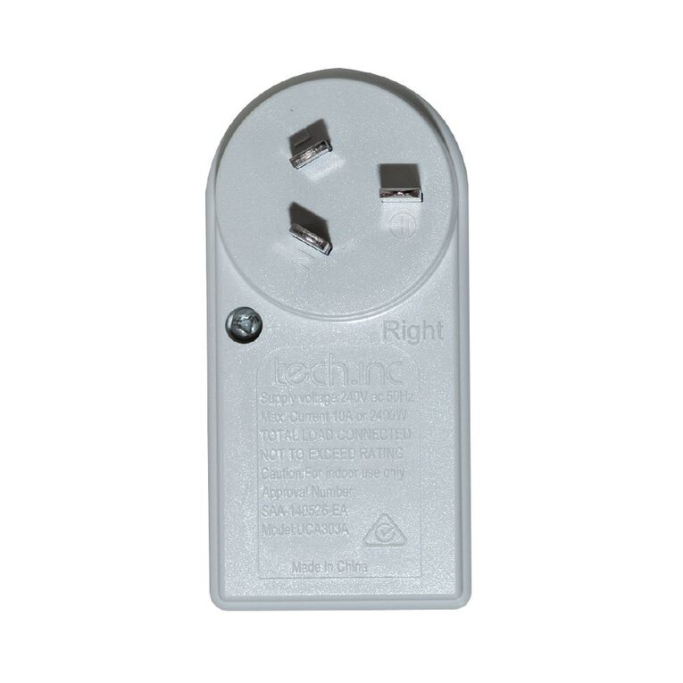 Tech.Inc Tech.Inc Right Hand Adapter Double Plug