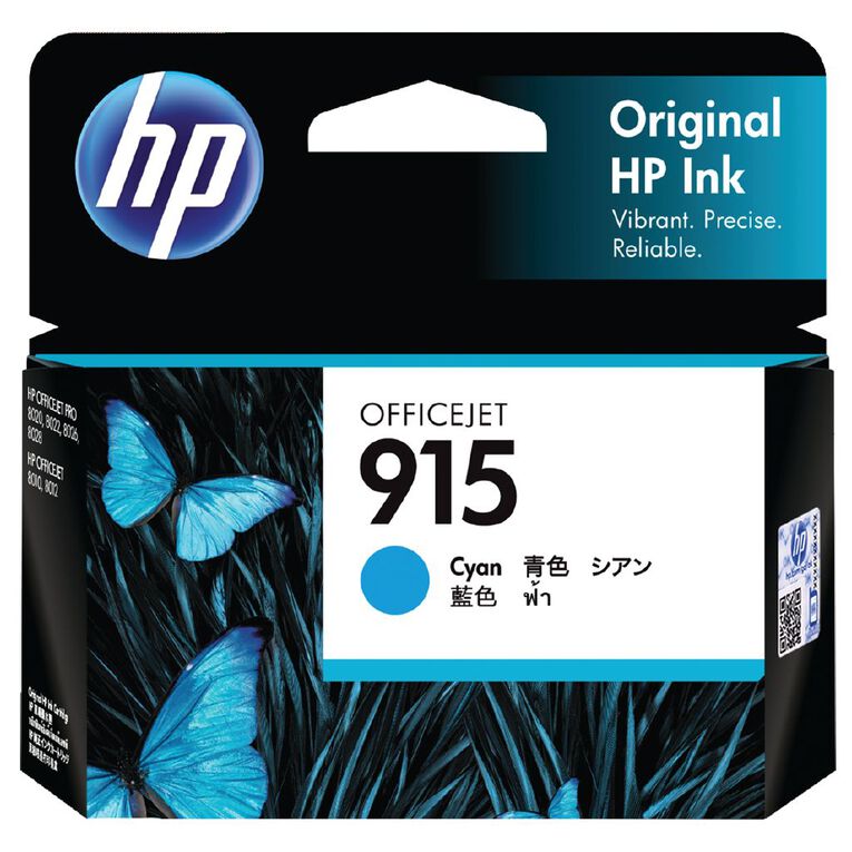 HP Ink 915 Cyan 315 Pages