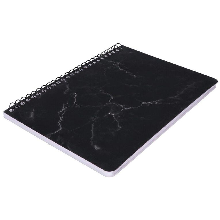 Uniti Stationery Marble Black A5 Notebook