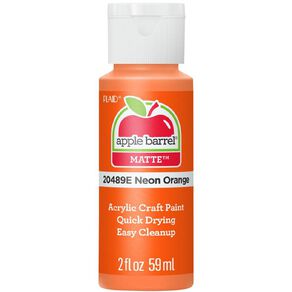 Apple Barrel Acrylic Neon Orange 60ml