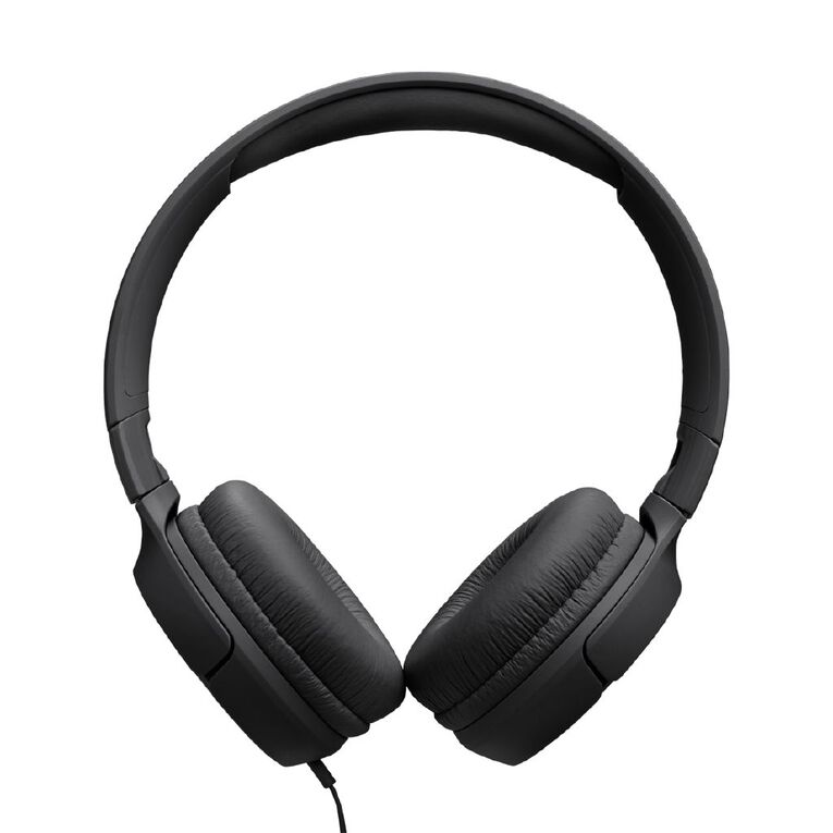 JBL Tune 520C USB-C Wired On-Ear Headphones Black