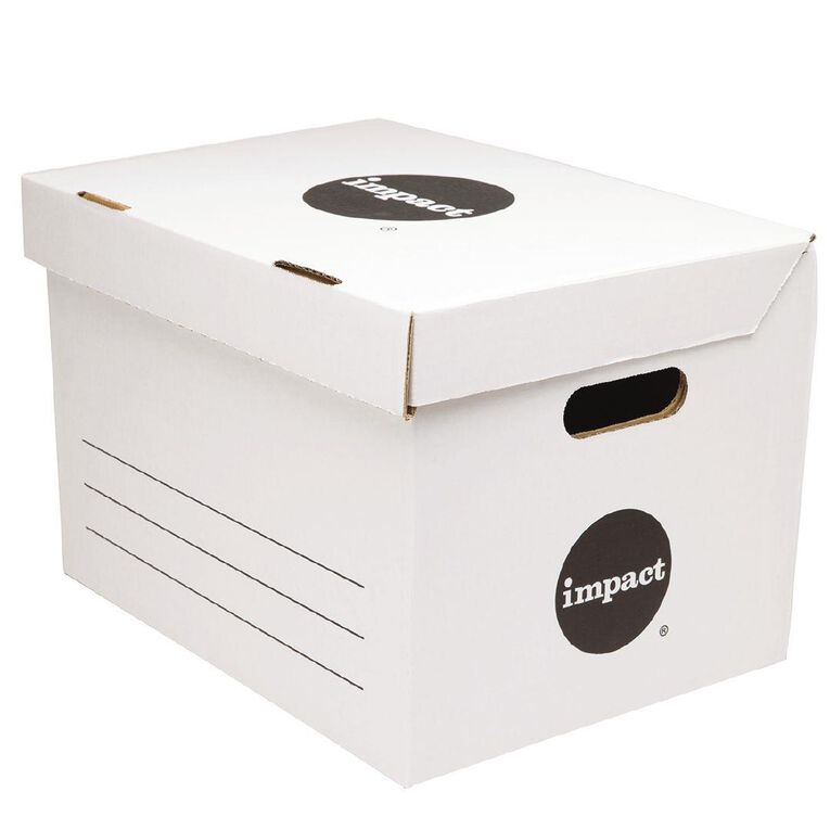 Impact Archive Box White