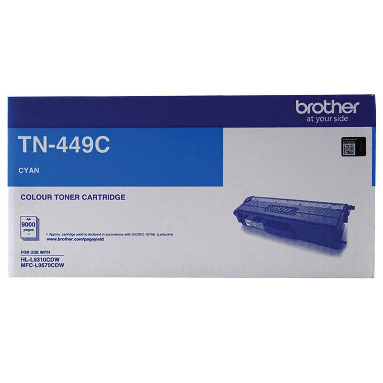 Brother Toner TN449C Cyan 9000 Pages