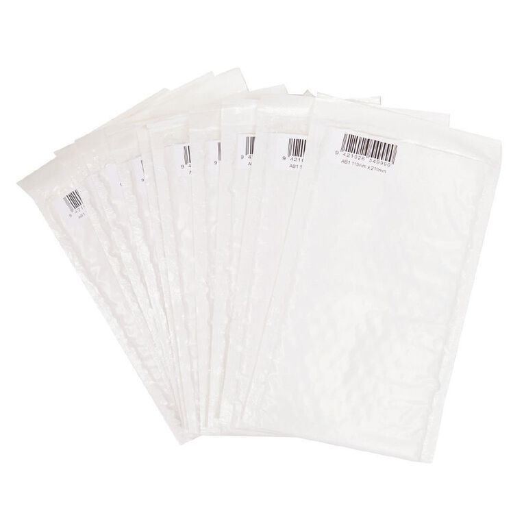 Sealed Air Mail Bag Size 1 Lite 133mm x 210mm White