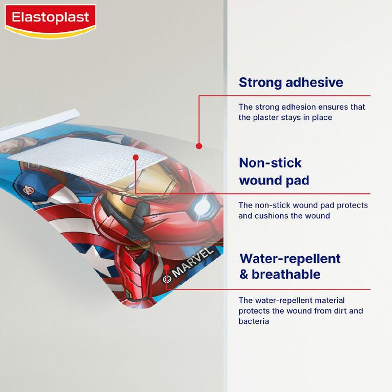 Elastoplast Marvel Plasters 20 Pack