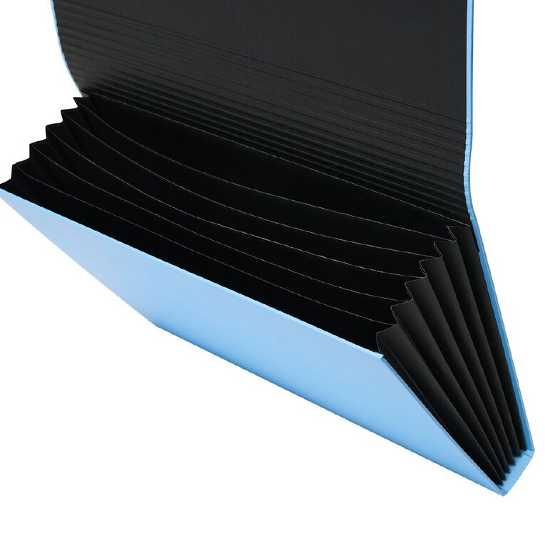 WS Expanding File 6 Pockets Blue A4