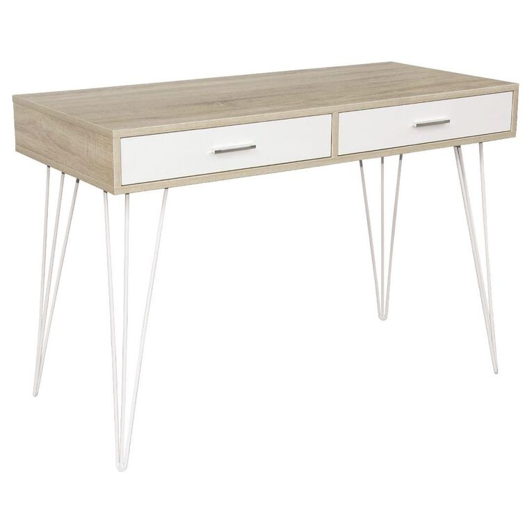 Workspace Metro II Desk Oak
