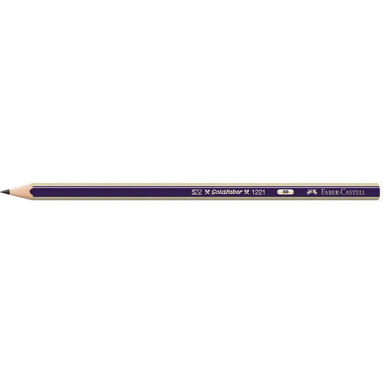 Faber-Castell Pencil Goldfaber 6B Loose Black