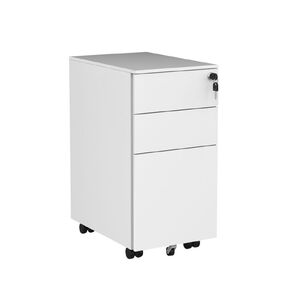Knights Boost Slimline Metal Mobile 2 Drawer File