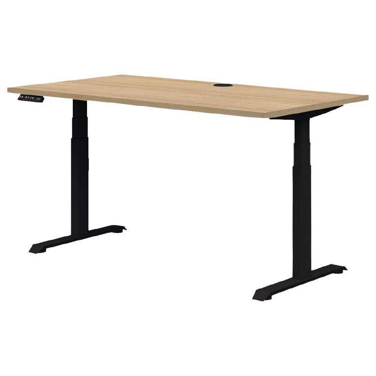 Rapid Premium Electric Desk 1200 x 700 Black