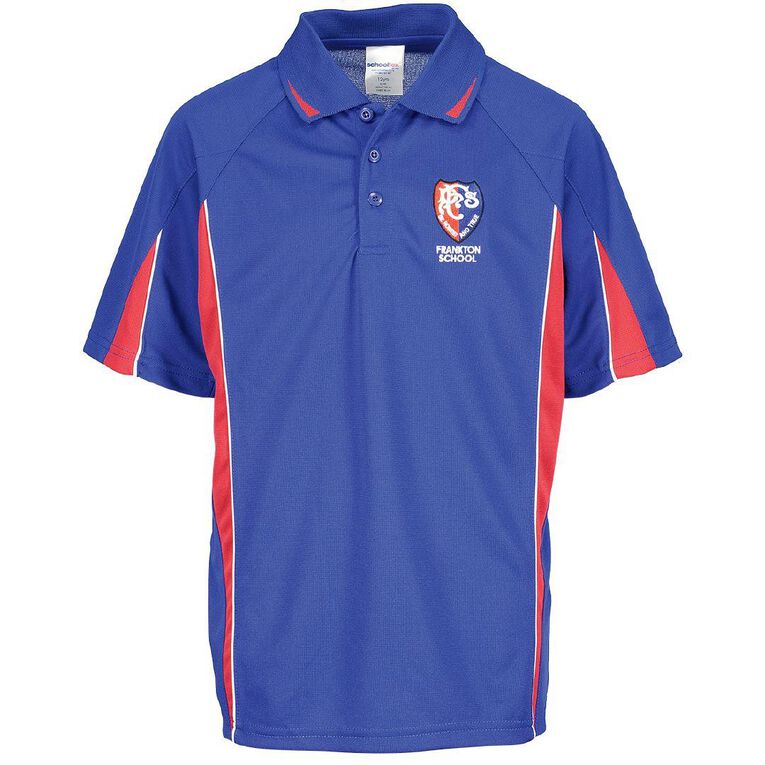 Schooltex Frankton Short Sleeve Polo with Embroidery