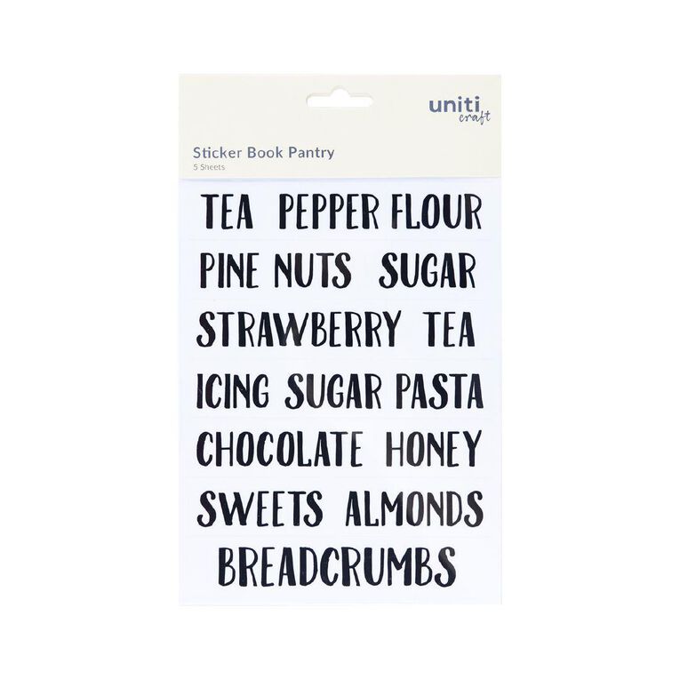 Uniti Pantry Sticker Book
