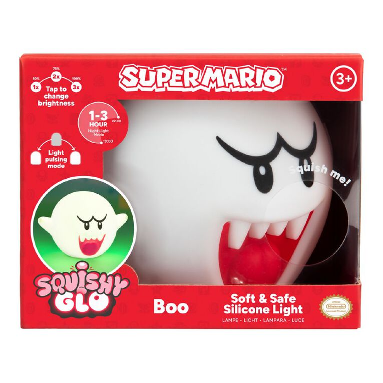 Paladone Super Mario Boo SquishyGlo Light