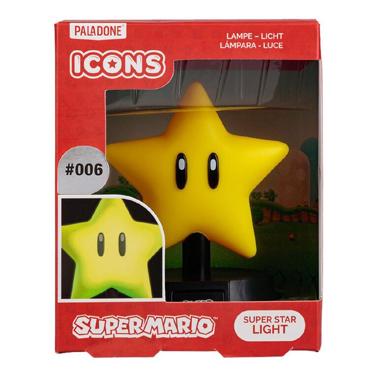 Paladone Nintendo Super Star Icon Light