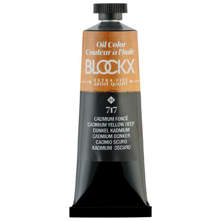 BLOCKX Oil Tube 35ml S5 717 Cadmium Deep Yellow