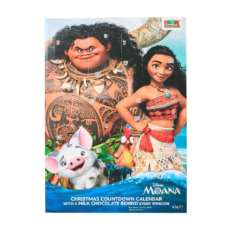 Park Avenue Moana Advent Calendar 40g