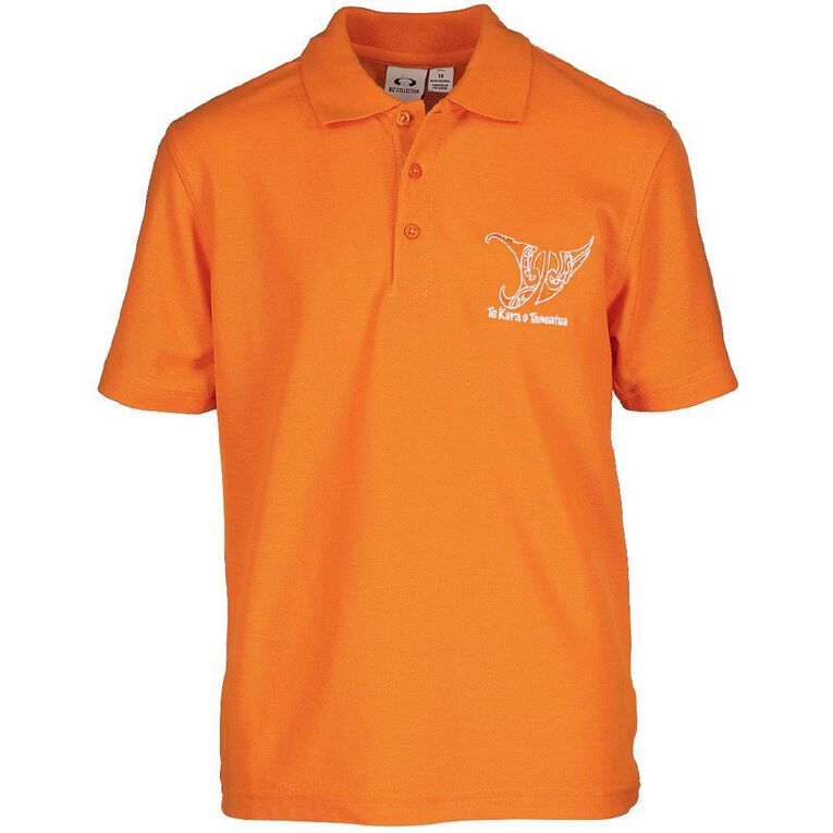 Schooltex Taneatua Short Sleeve Polo with Embroidery