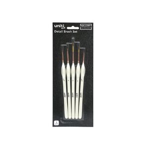 Uniti Gallery Detail Brush 5 Pack
