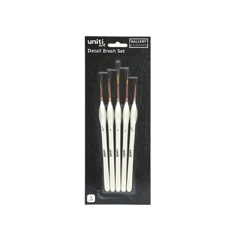Uniti Gallery Detail Brush 5 Pack
