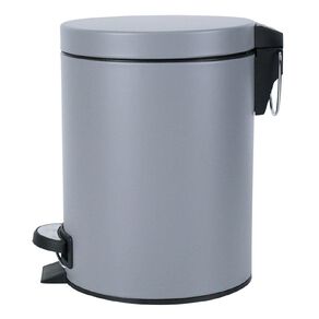 Living & Co Pedal Bin Grey 3L