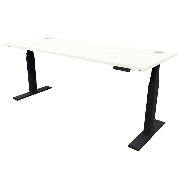 Zealand Electric Height Adjustable Desk 1500 x 700 Coastal Elm