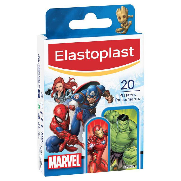 Elastoplast Marvel Plasters 20 Pack