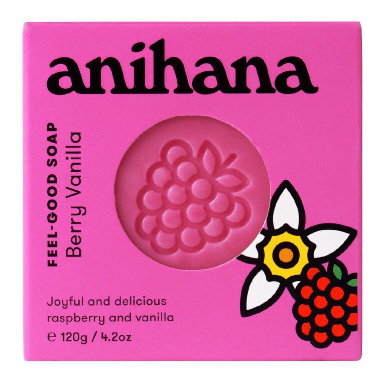 Anihana Feel Good Soap Berry Vanilla 120g