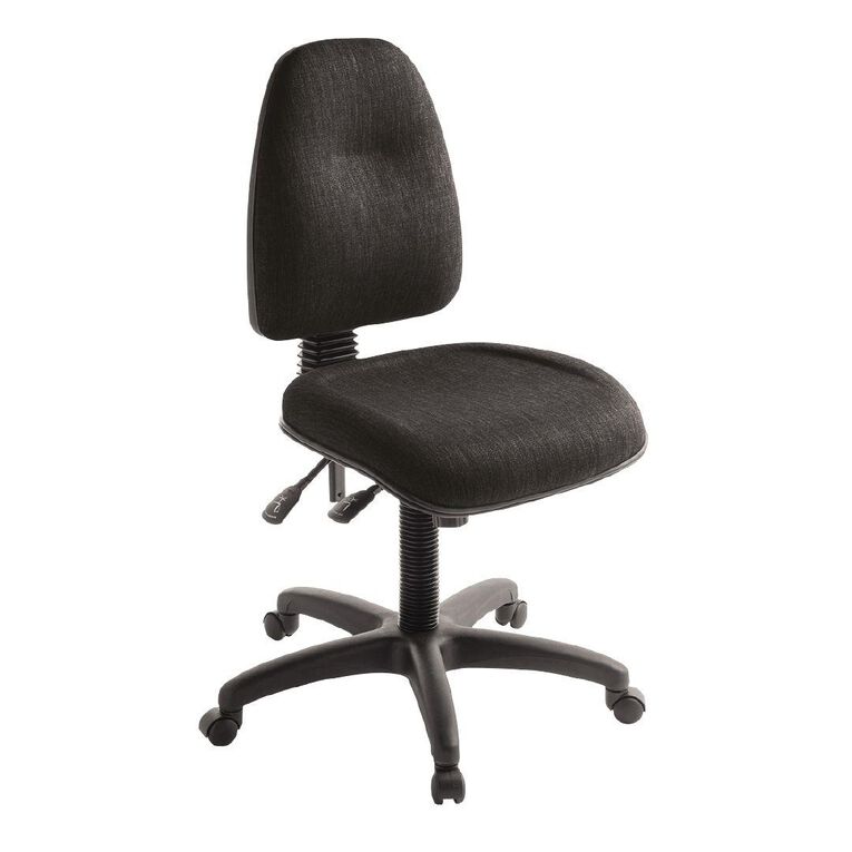 Eden Spectrum Deluxe 3 Lever Highback Ergonomic Chair Ebony