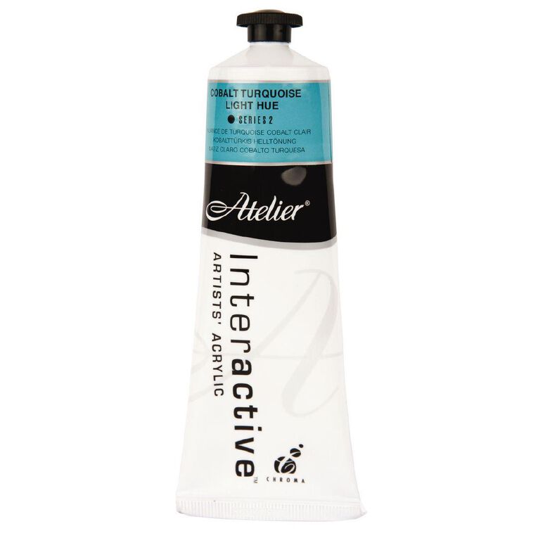 Atelier S2 Acrylic Paint Cobalt Turquoise Light Hue 80ml