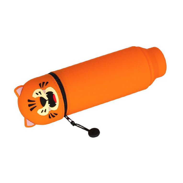 Legami 2-in-1 Silicone Pencil Case Kawaii Tiger