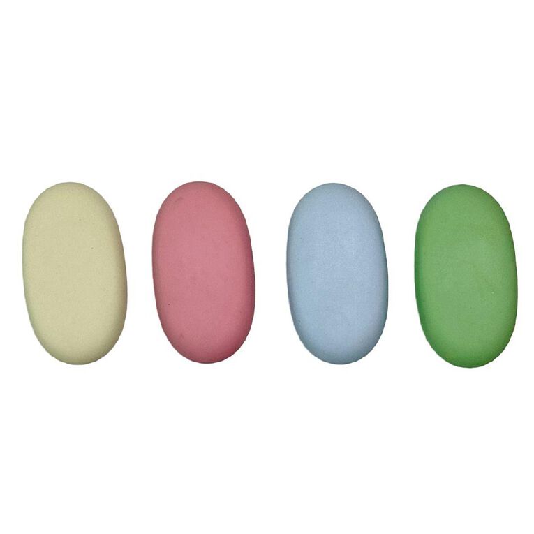 Uniti Elegant Simplicity Eraser Set 4 Pieces