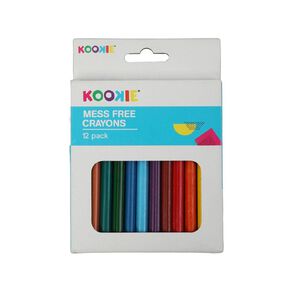Kookie Mess Free Crayons 12 Pack