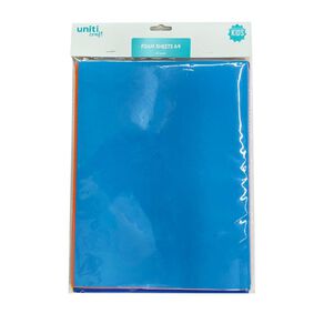 Uniti Foam Sheets A4 10 Pack