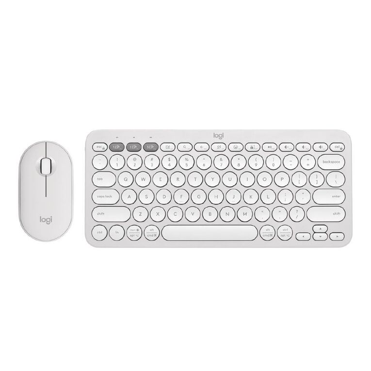 Logitech Pebble 2 Combo - Tonal White
