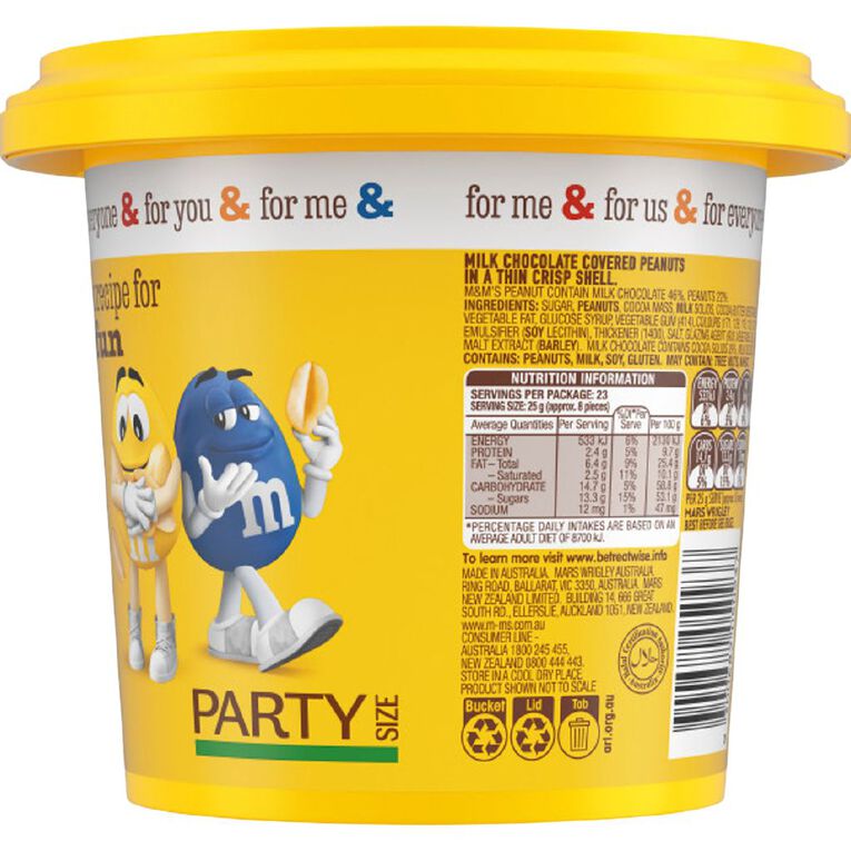 M&M's Peanut Bucket 575g