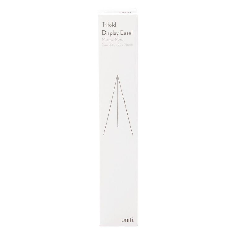 Uniti Trifold Display Easel Black