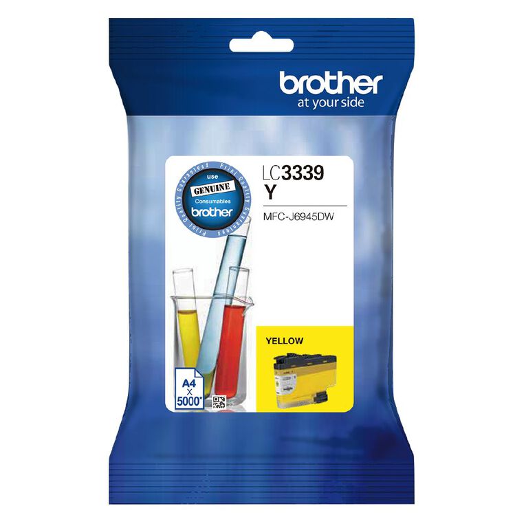 Brother Ink LC3339XLY Yellow 5000 Pages