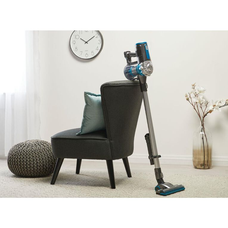 Living & Co Cordless 18v Vacuum Stick Vacuum Grey/Teal