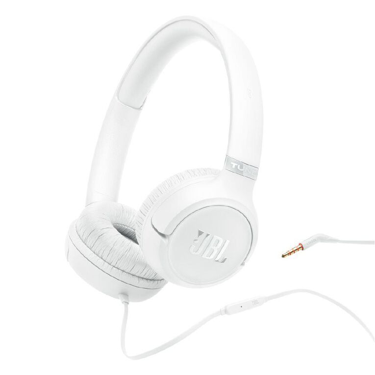 JBL JBL Tune 530 Wired 3.5Mm On-Ear Headphones - White