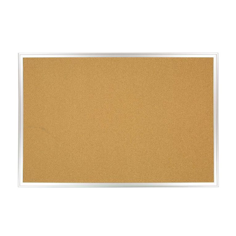 WS Aluminium Cork Board 600mm x 900mm
