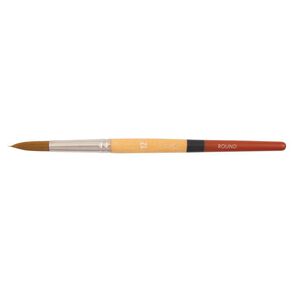 Princeton Snap Brush Short Handle Taklon Round 12 Gold