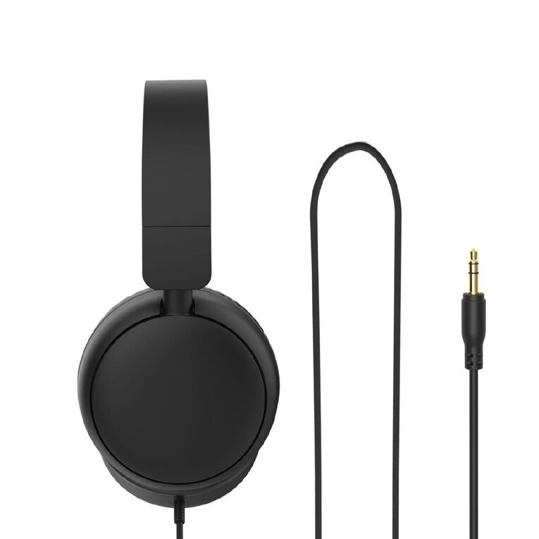 Veon 3.5mm Wired Headphones VNQ602BLK Black